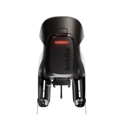 Bobike Exclusive Evolve maxi NY MODEL med affjedring. Farve: Sort, til montering på bagagebærer. Højdejustbar ryg & vippefunktio