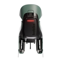 Bobike Exclusive Evolve maxi NY MODEL Farve: Grøn - til bagagebærer - med affjering  justbar ryg - Tilt op til 20 grader