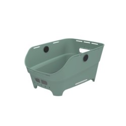 Kurv BASIL CENTO NEO WSL Silver green Bag recycled synthetic 46x35x25cm(10)