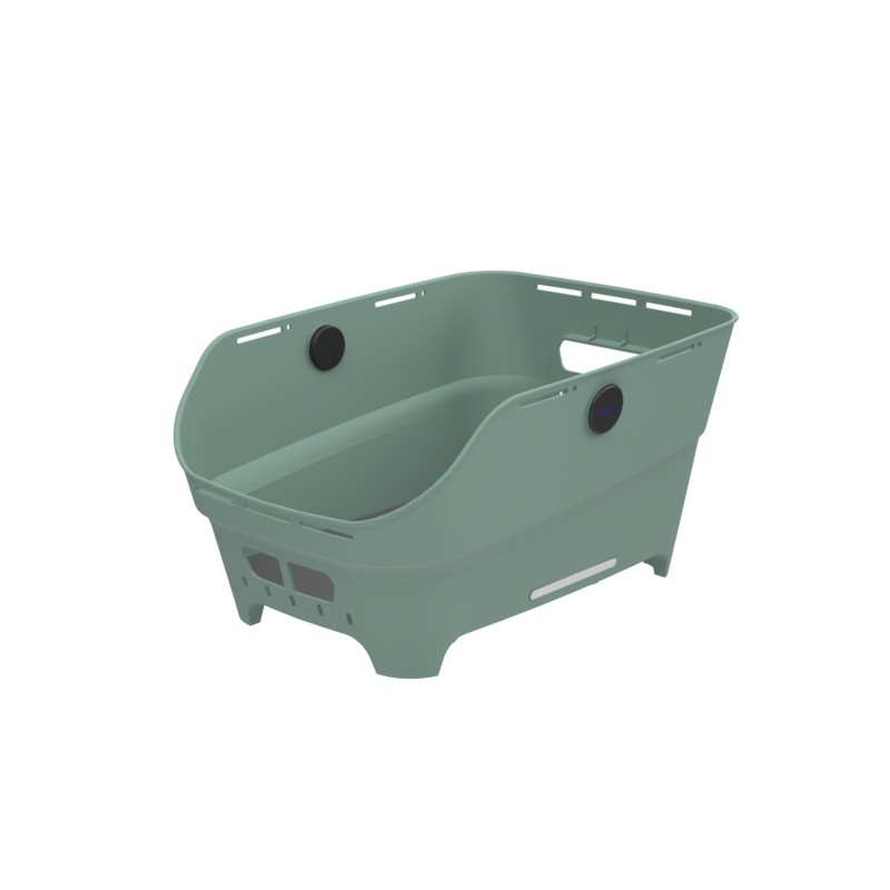 Kurv BASIL CENTO NEO WSL Silver green Bag recycled synthetic 46x35x25cm(10)