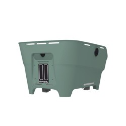 Kurv BASIL CENTO NEO WSL Silver green Bag recycled synthetic 46x35x25cm(10)