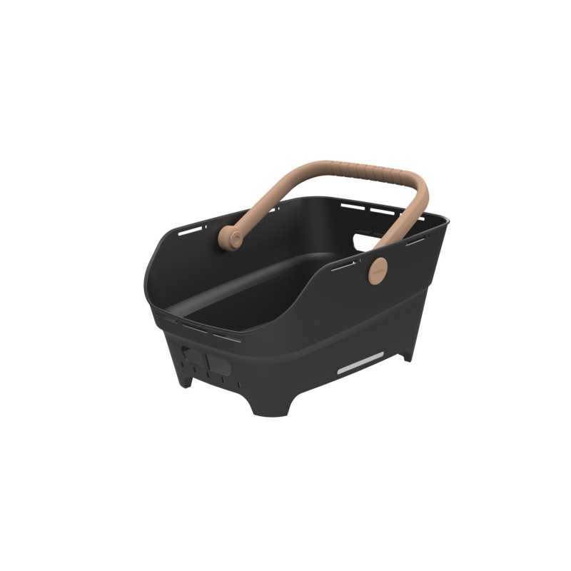 Kurv BASIL CENTO NEO Multi NX (sort). Montering bag, Dim.: 47x24x14 cm. Vol.: 30 L. Bærevne: 10 kg. Ønskes ekstra højde køb evt.