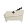 Kurv BASIL CENTO NEO Multi NX off-white Mont. bag, Dim.: 47x24x14 cm. Vol.: 30 L. Bærevne: 10 kg. Ønskes ekstra højde køb evt. 7