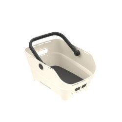 Kurv BASIL CENTO NEO Multi NX off-white Mont. bag, Dim.: 47x24x14 cm. Vol.: 30 L. Bærevne: 10 kg. Ønskes ekstra højde køb evt. 7