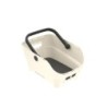 Kurv BASIL CENTO NEO Multi NX off-white Mont. bag, Dim.: 47x24x14 cm. Vol.: 30 L. Bærevne: 10 kg. Ønskes ekstra højde køb evt. 7