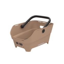 Kurv BASIL CENTO NEO Sand Multi NX Mont. bag, Dim.: 46,9x23,7x14,1 cm. Vol.: 30 L. Bærevne: 10 kg.