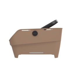 Kurv BASIL CENTO NEO Sand Multi NX Mont. bag, Dim.: 46,9x23,7x14,1 cm. Vol.: 30 L. Bærevne: 10 kg.