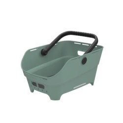 Kurv BASIL CENTO NEO Silver green Multi NX Mont. bag Dim.: 46,9x23,7x14,1 cm. Vol.: 30 L. Bærevne: 10 k