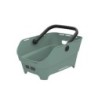 Kurv BASIL CENTO NEO Silver green Multi NX Mont. bag Dim.: 46,9x23,7x14,1 cm. Vol.: 30 L. Bærevne: 10 k