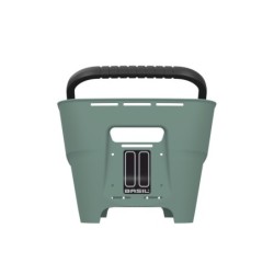 Kurv BASIL CENTO NEO Silver green Multi NX Mont. bag Dim.: 46,9x23,7x14,1 cm. Vol.: 30 L. Bærevne: 10 k