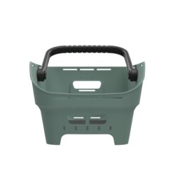 Kurv BASIL CENTO NEO Silver green Multi NX Mont. bag Dim.: 46,9x23,7x14,1 cm. Vol.: 30 L. Bærevne: 10 k