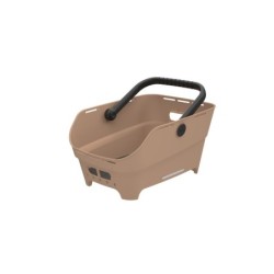 Kurv BASIL CENTO NEO MIK 2.0 Recycled synthetic Sand Bag 46x35x25cm inkl. MIK 2.0 adapter monteret