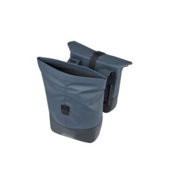 Taskesæt BASIL Cove double pannier bag, 28–32L, navy/black