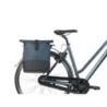 Taskesæt BASIL Cove double pannier bag, 28–32L, navy/black