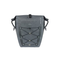 Taske Basil Navigator Storm Størrelse large MIK Hook (46x18x36 cm), vol. 25-31 L.