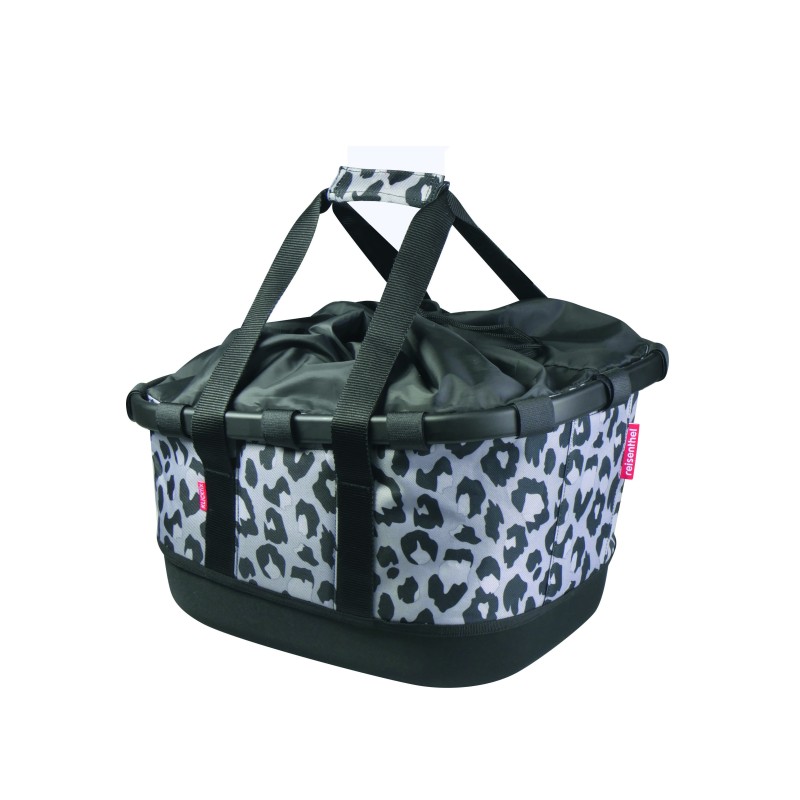 KLICKFIX cykelkurv -bag GT Uniklip 2 (leo nero) 33x42x27 cm. 0372LN