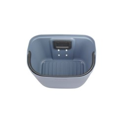 Klickfix MIO BASKET frontkurv (Polar blue) dimension 37x29x27 cm, vol. 18 L Max. bæreevne: 7 kg
