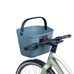 Klickfix MIO BASKET frontkurv (Polar blue) dimension 37x29x27 cm, vol. 18 L Max. bæreevne: 7 kg