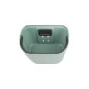 Klickfix MIO BASKET frontkurv (sage green) dimension 37x29x27 cm, vol. 18 L Max. bæreevne: 7 kg
