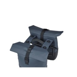 Taskesæt Basil Cove double pannier bag MIK, 28–32L, navy/black