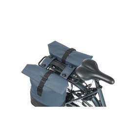 Taskesæt Basil Cove double pannier bag MIK, 28–32L, navy/black