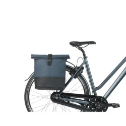 Taskesæt Basil Cove double pannier bag MIK, 28–32L, navy/black