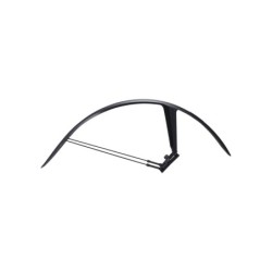 Bagskærm BBB DiscGuardPlus til bag, passer til dækbredde 42-57 mm. Skånsomt gummi- belagt beslag. Skærmen er velegnet til Gravel