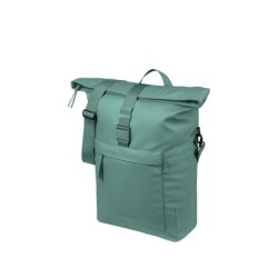 Taske Basil Broklyn silvergreen Waterproof Størrelse medium MIK Hook (32x14x40 cm), vol. 17 L.