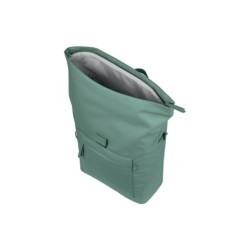Taske Basil Broklyn silvergreen Waterproof Størrelse medium MIK Hook (32x14x40 cm), vol. 17 L.