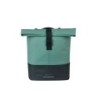Taskesæt Basil Cove double pannier bag MIK, 28–32L, silvergreen/black