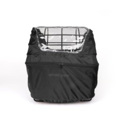Overtræk (sort) fra Atran Velo model AVS DUO Vandtæt overtræk med ventilation og vindue