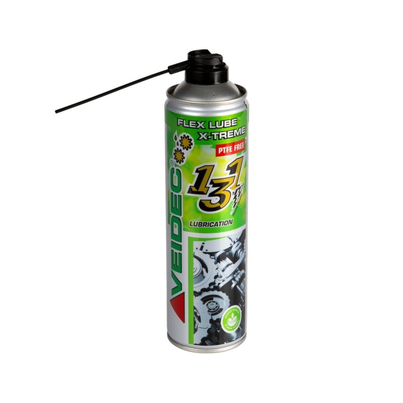 Veidec Flex Lube X-treme PTFE Free 500ML, Et PTFE-frit højt ydende smøremiddel som er baseret på en  særlig blanding af syntetis