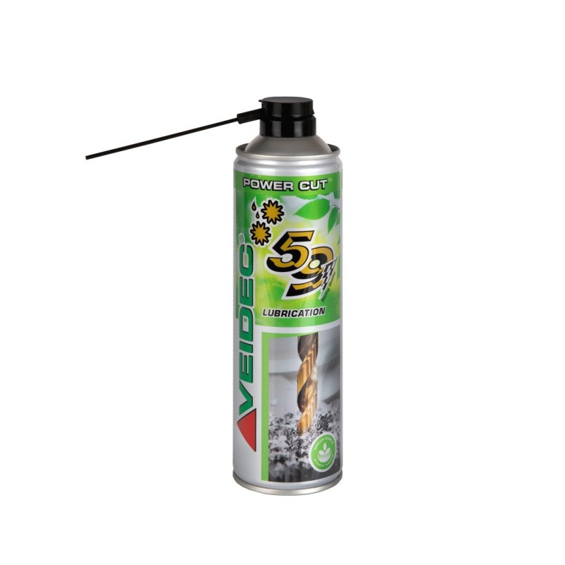 Veidec Power cut særeolie,500ML fri for silikone, fedt og klorerede tilsætningsstoffer og fungerer   med rustfrit stål, aluminiu