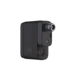 Elektrisk minipumpe fra BBB Li-ion batteri USB-C opladelig sort 0-120psi, Bar/Psi. Batteri 600 mAh x2 70x32x60mm
