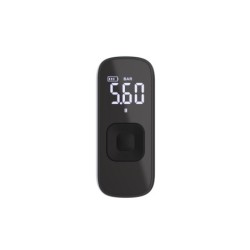 Elektrisk minipumpe fra BBB Li-ion batteri USB-C opladelig sort 0-120psi, Bar/Psi. Batteri 600 mAh x2 70x32x60mm