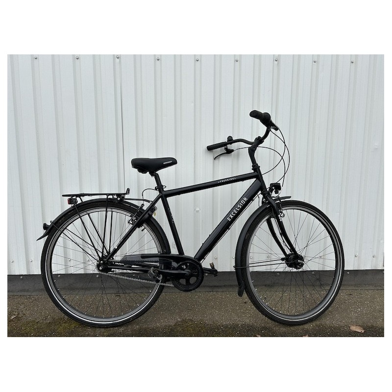 EFTERLØBER - SORT MED BAGAGEBÆRER