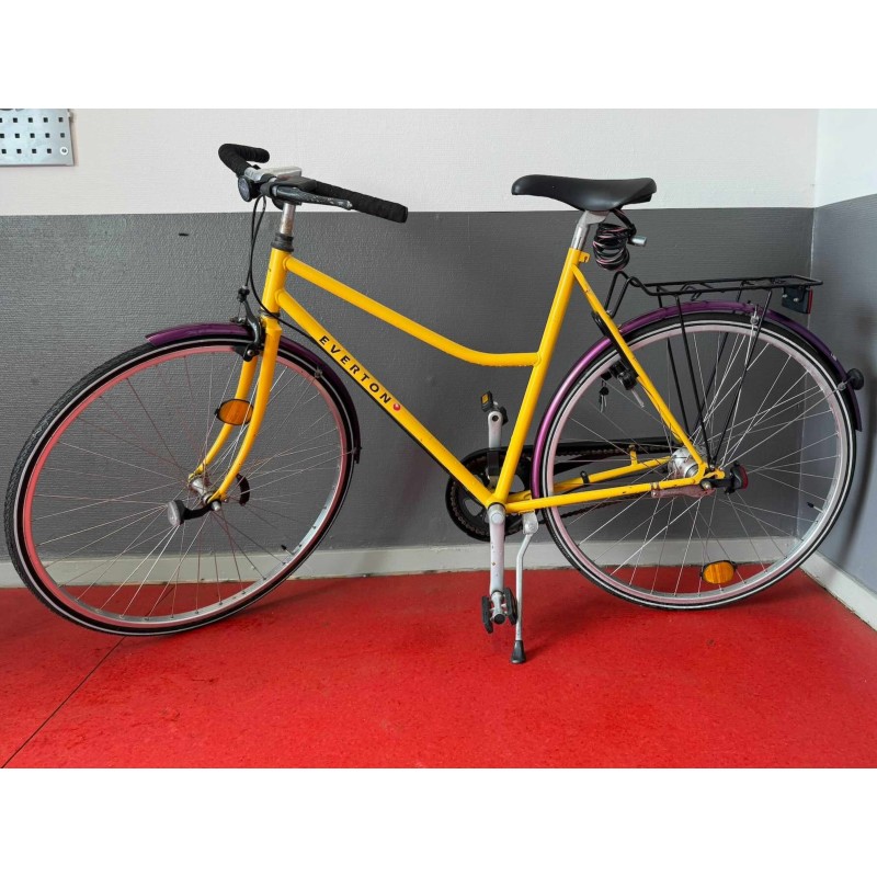 Dame Everton city cykel - Gul/lilla