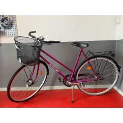 Dame Winther cykel lilla med kurv