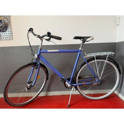 Herre cykel Mustang blå