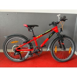 Børne cykel 20" rød med udvendig gear