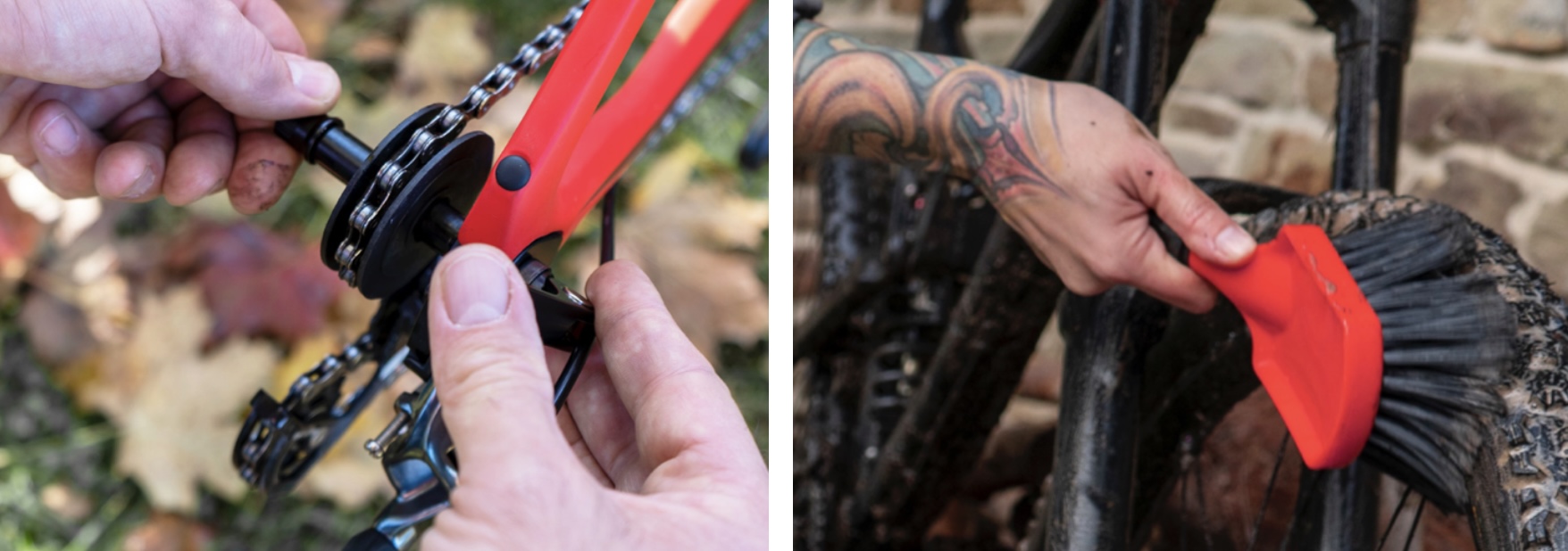 Weldtite rengøring – kæderens og børste til cykelrengøring og vedligeholdelse